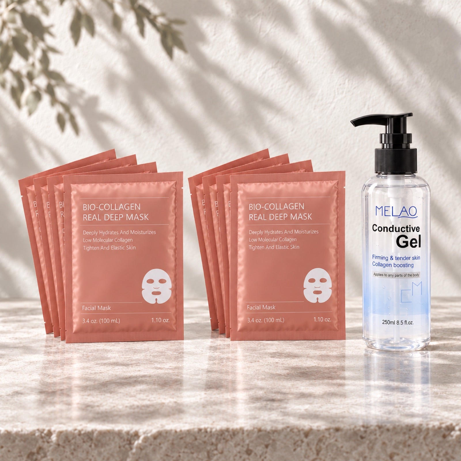 Refill Liten · 8 masker + 1 gel