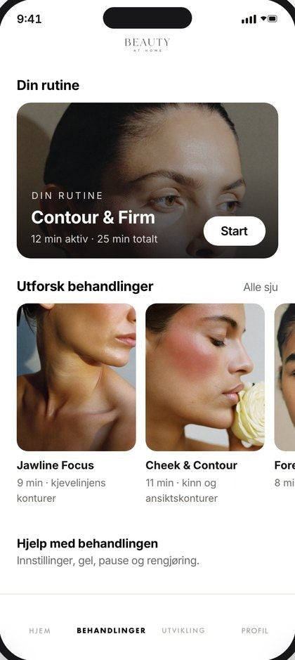 BeautyAtHome-appen